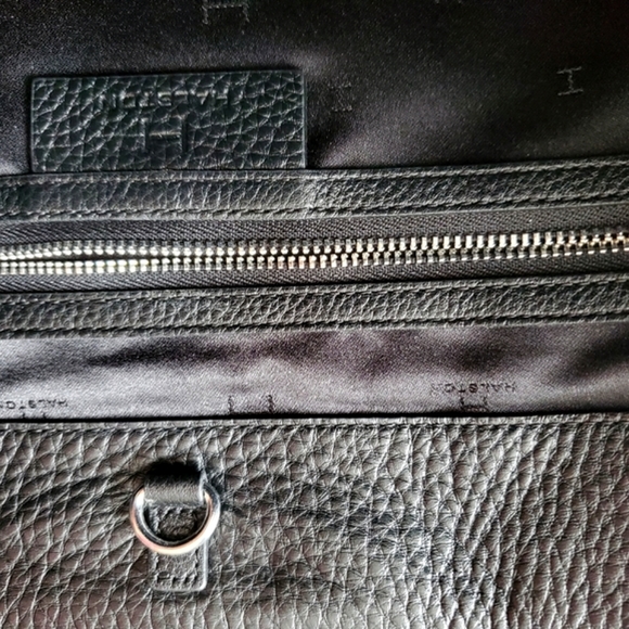 Halston NEW Large Pebble Leather Bag - Picture 6 of 11